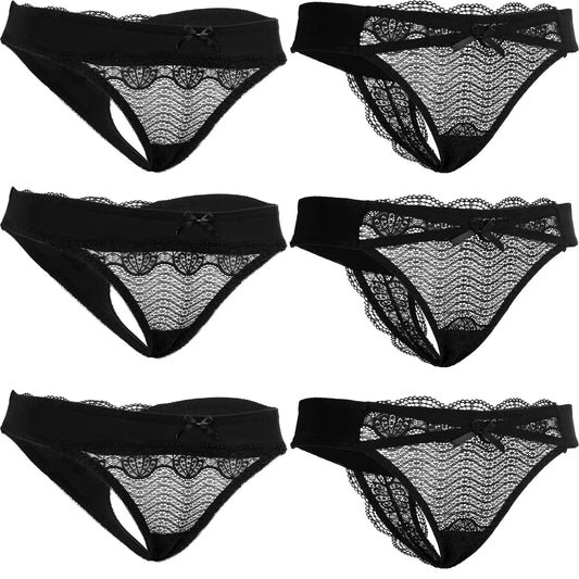Damen String Set Spitze Tanga