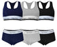 Sportliches Set Damen Panty und BH mit Racerback