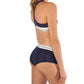 Sportliches Set Damen Panty und BH mit Racerback