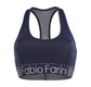 Fabio Farini Sport Set Damen mit Racerback BH und Panty