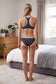 Fabio Farini 6er-Pack Damen Baumwoll Slips Pantys mit Spitze