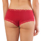 Fabio Farini 6er Pack Damen Hipster Pantys mit Spitze aus 95% Baumwolle