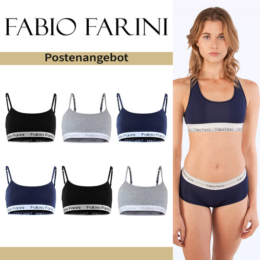 Postenangebot: 150 Stk Sport-BHs aus Baumwolle