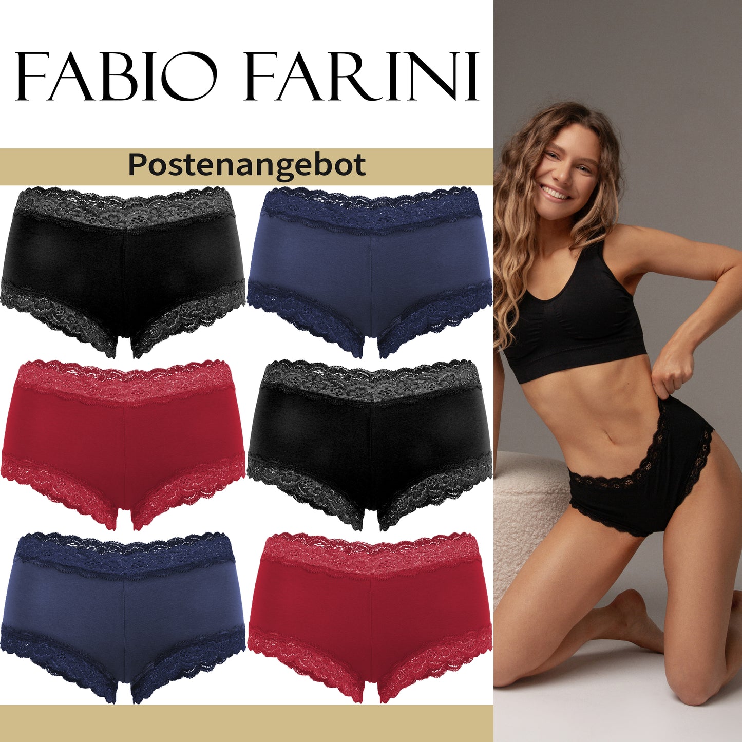 Oferta partii: 300 szt. damskich fig z bawełny