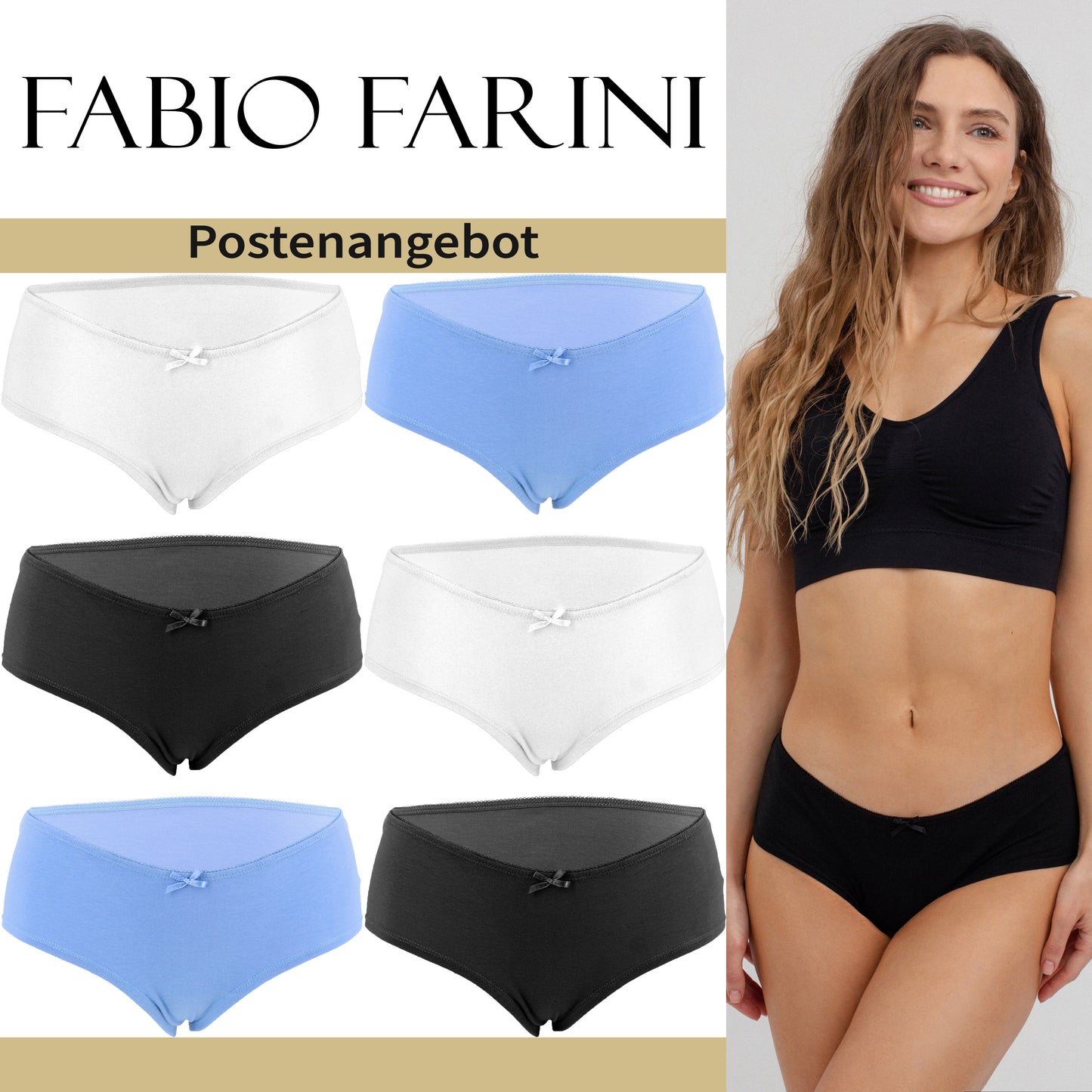 Oferta partii: 180 szt. damskich fig z bawełny