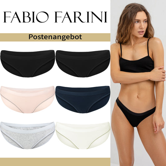 Postenangebot: 240 Stk Damen-Slips aus Baumwolle