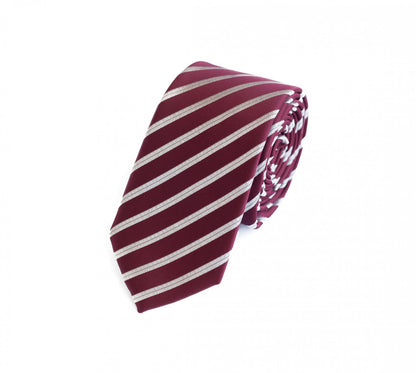 Fabio Farini schmale Krawatte 6 cm mehrere Farben zur Wahl