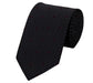Schlips Krawatte Krawatten Binder 8cm schwarz rot gestreift gemustert Fabio Farini